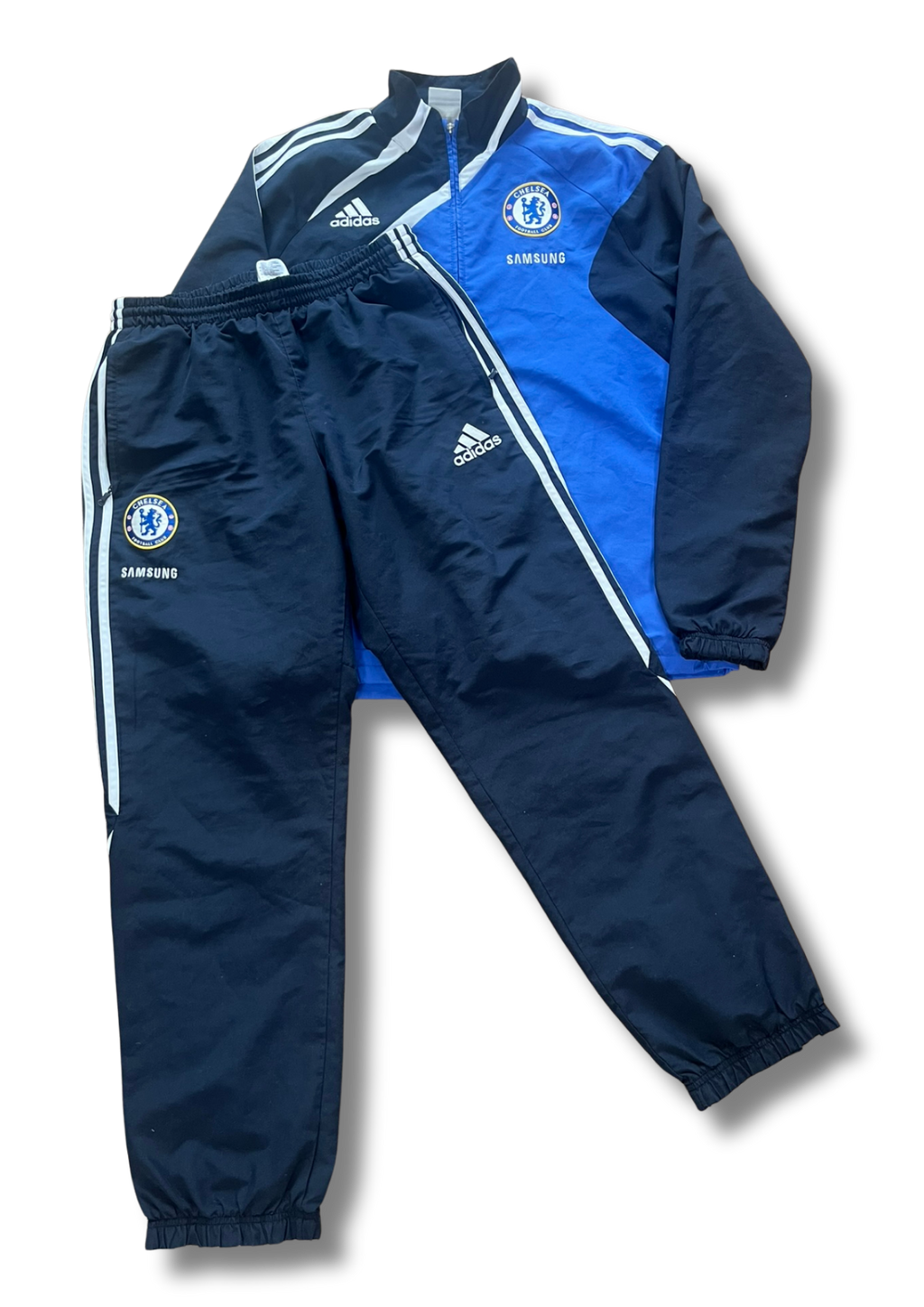 Adidas Chelsea FC Vintage Trainingsanzug – Größe L