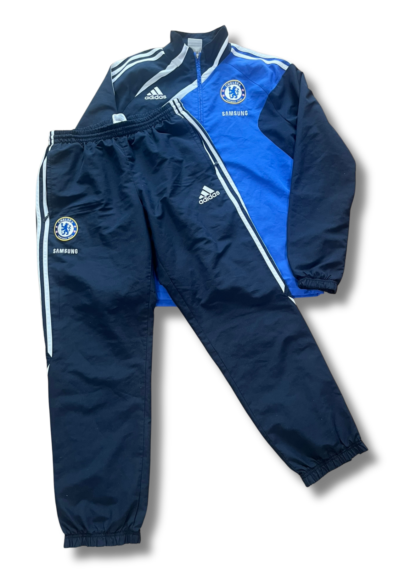Adidas Chelsea FC Vintage Trainingsanzug – Größe L